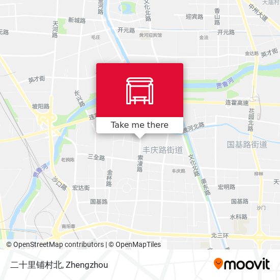 二十里铺村北 map