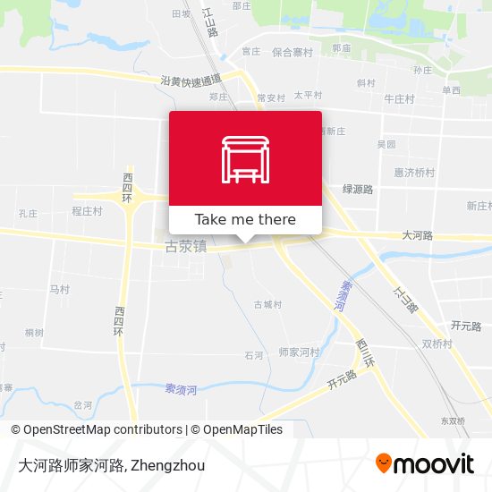 大河路师家河路 map