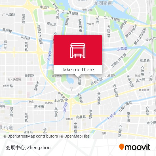 会展中心 map