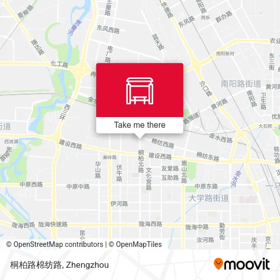 桐柏路棉纺路 map