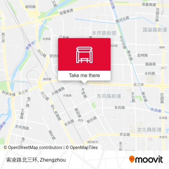 索凌路北三环 map