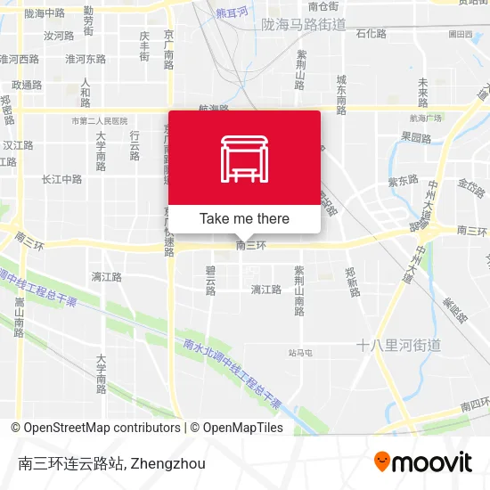 南三环连云路站 map