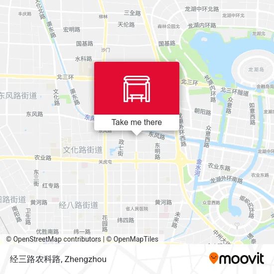 经三路农科路 map