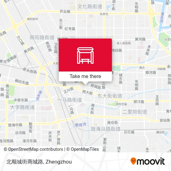 北顺城街商城路 map