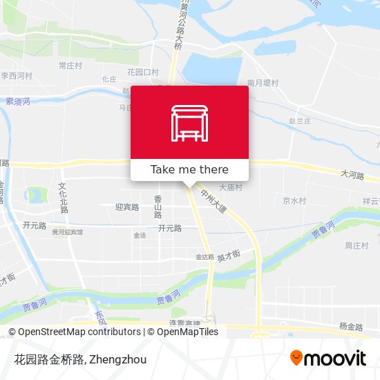 花园路金桥路 map