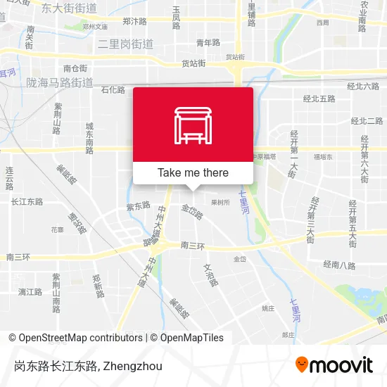 岗东路长江东路 map