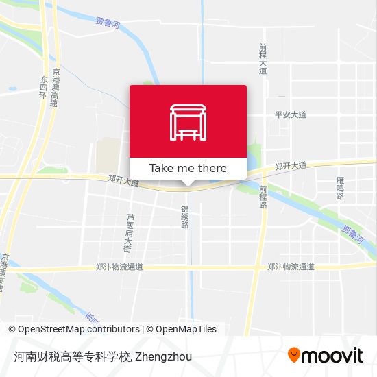 河南财税高等专科学校 map
