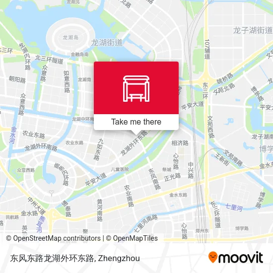 东风东路龙湖外环东路 map