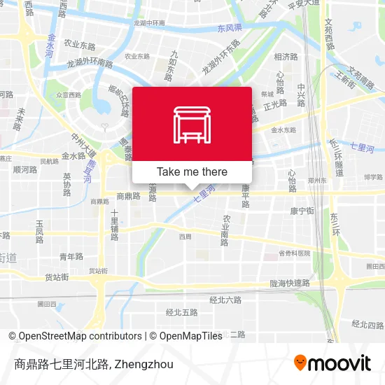 商鼎路七里河北路 map