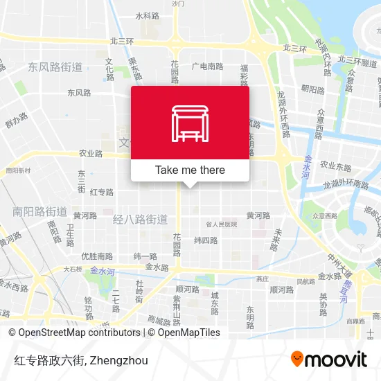 红专路政六街 map