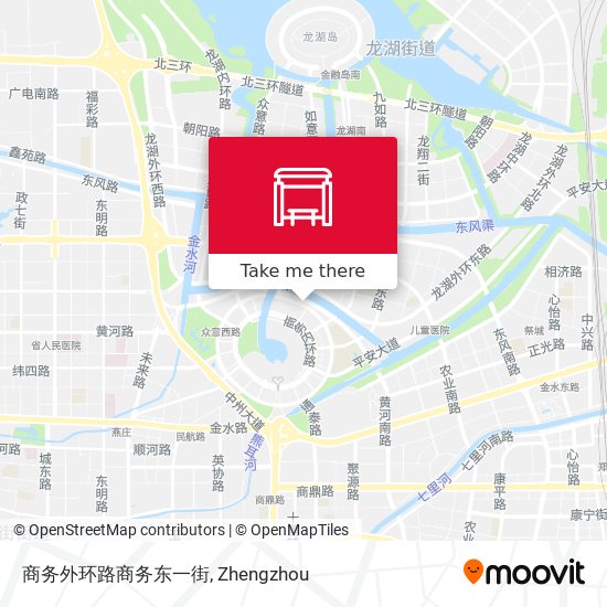 商务外环路商务东一街 map