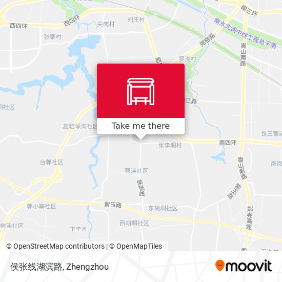 侯张线湖滨路 map