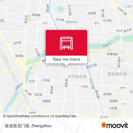 索凌路龙门路 map