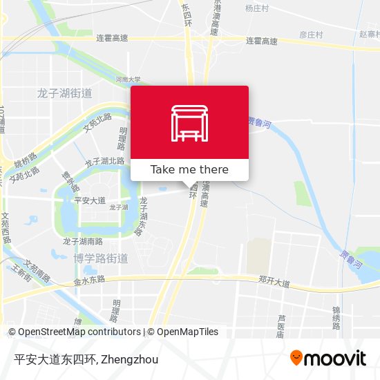 平安大道东四环 map