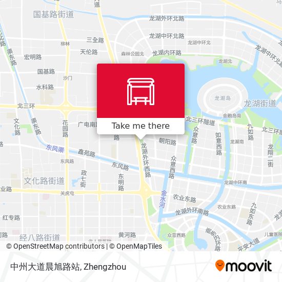 中州大道晨旭路站 map
