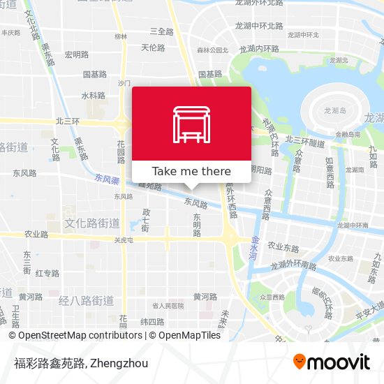 福彩路鑫苑路 map