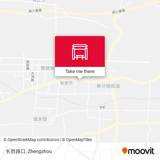 长胜路口 map