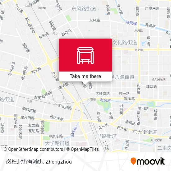岗杜北街海滩街 map