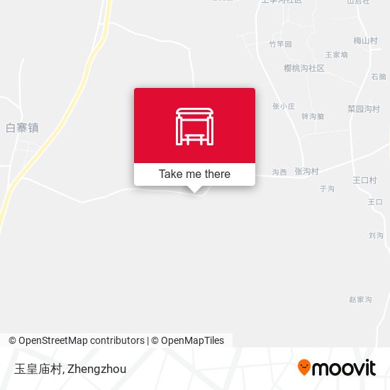 玉皇庙村 map