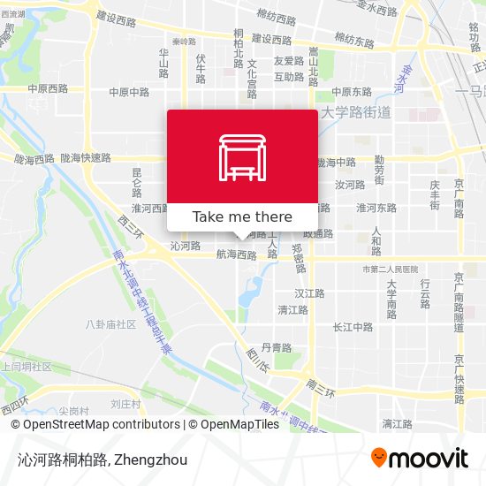 沁河路桐柏路 map