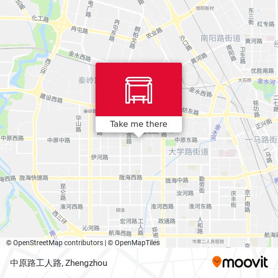 中原路工人路 map