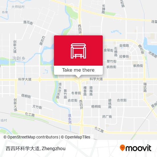 西四环科学大道 map