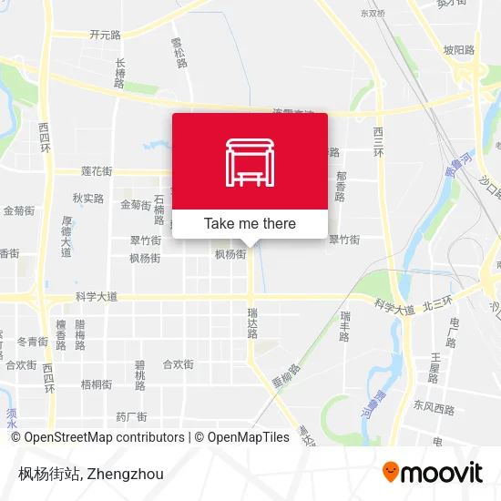 枫杨街站 map