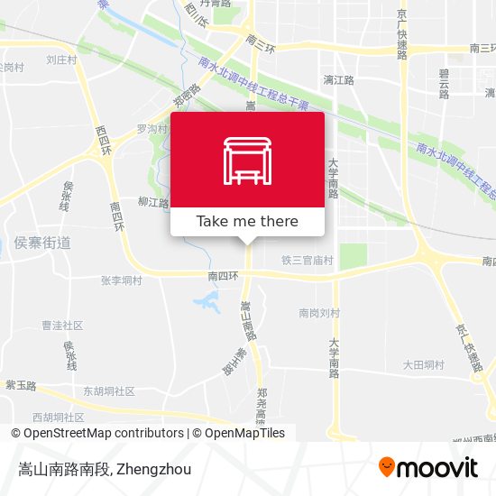 嵩山南路南段 map