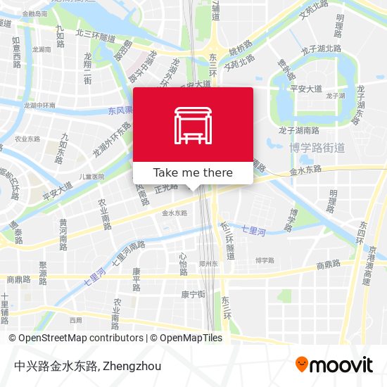 中兴路金水东路 map