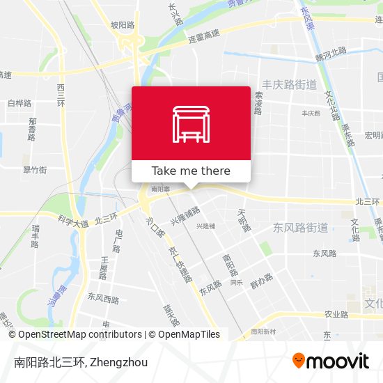 南阳路北三环 map