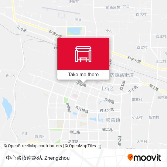 中心路汝南路站 map
