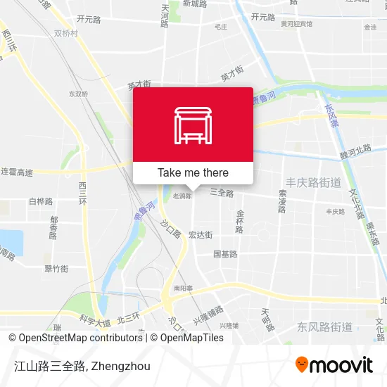 江山路三全路 map