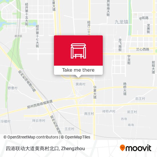 四港联动大道黄商村北口 map