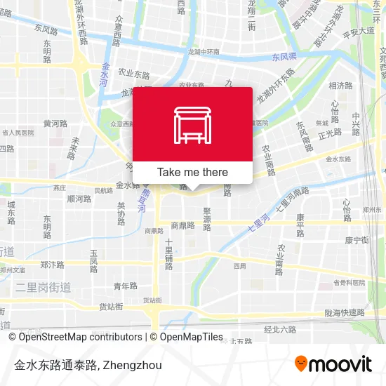 金水东路通泰路 map