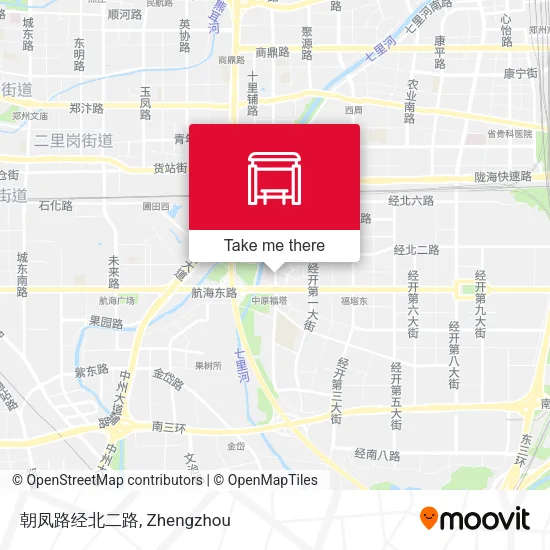 朝凤路经北二路 map