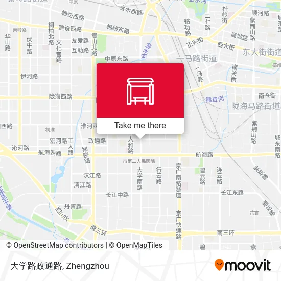 大学路政通路 map