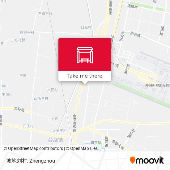 坡地刘村 map