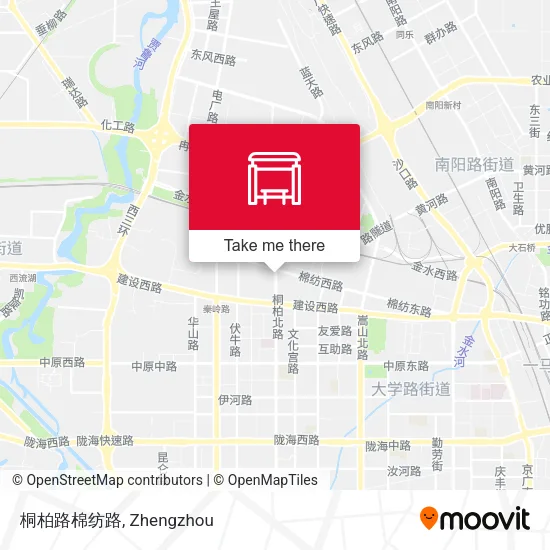 桐柏路棉纺路 map
