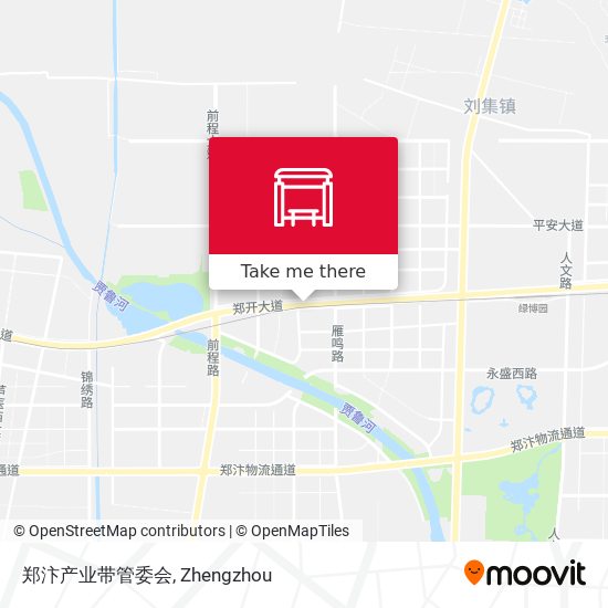 郑汴产业带管委会 map