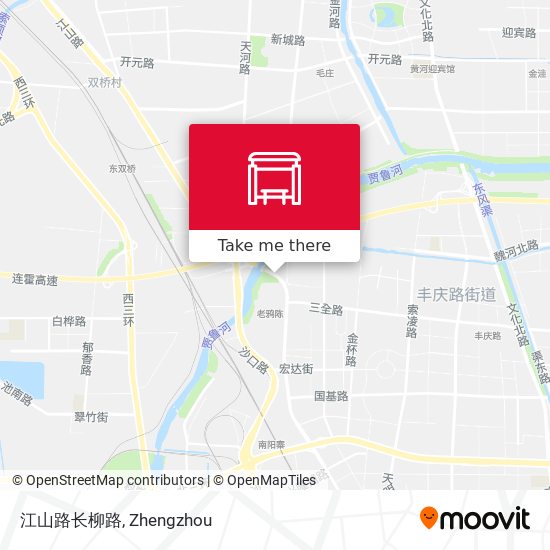 江山路长柳路 map