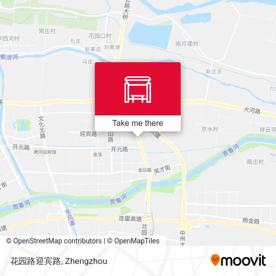 花园路迎宾路 map