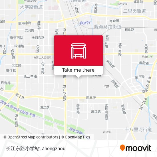 长江东路小学站 map