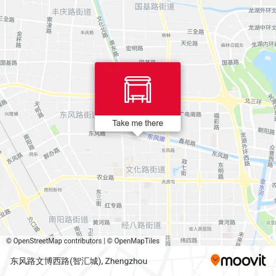 东风路文博西路(智汇城) map