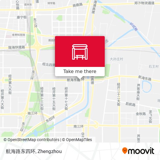 航海路东四环 map