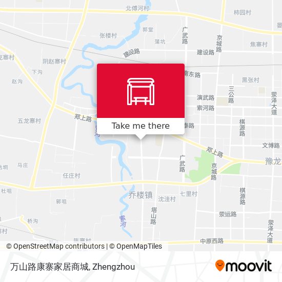 万山路康寨家居商城 map