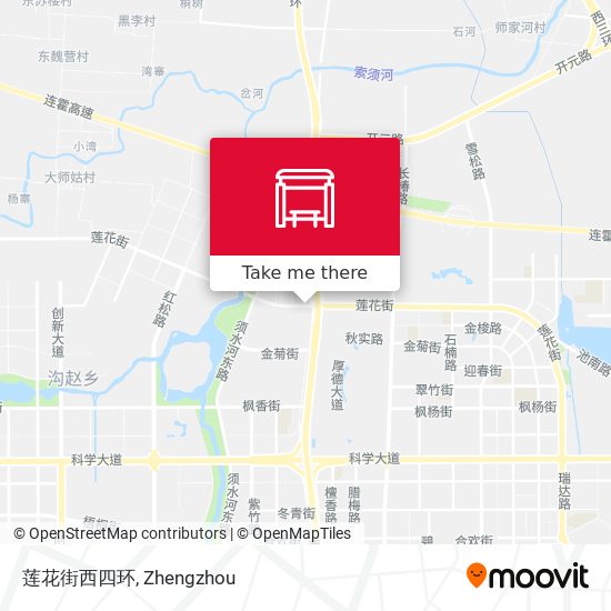 莲花街西四环 map