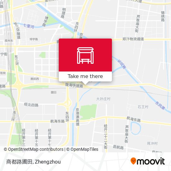 商都路圃田 map