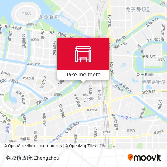 祭城镇政府 map