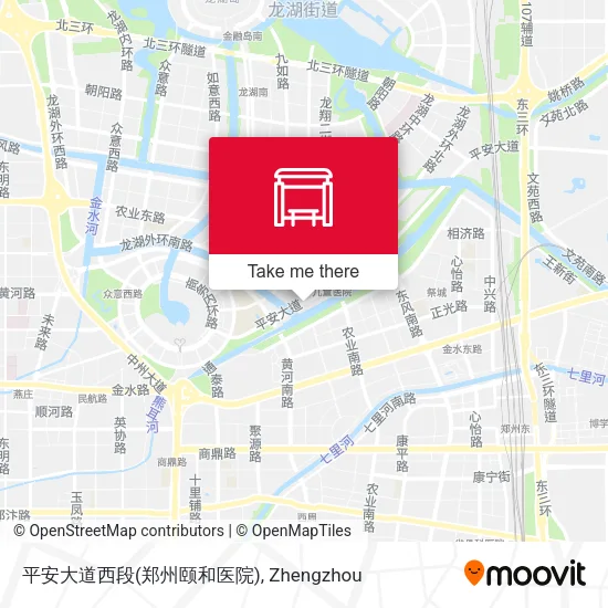 平安大道西段(郑州颐和医院) map