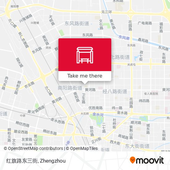 红旗路东三街 map